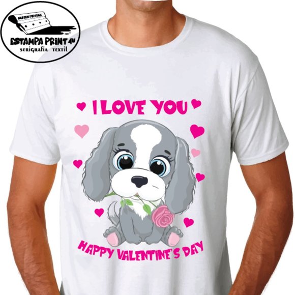 I LOVE YOU T-SHIRT UNISEX VALENTINE'S DAY - Picture 1 of 1